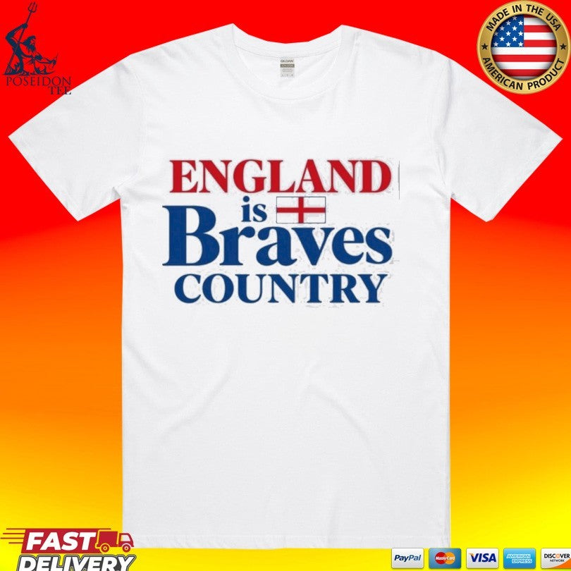 England Is Braves Country World Cup 2026 T-shirt