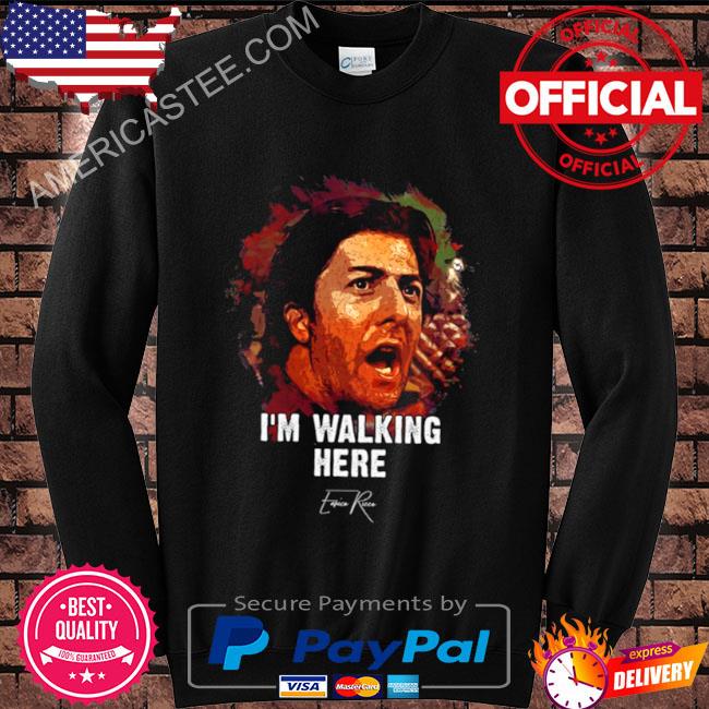 Enrico Rizzo I`m Walking Here Famous Movie Midnight Cowboy shirt