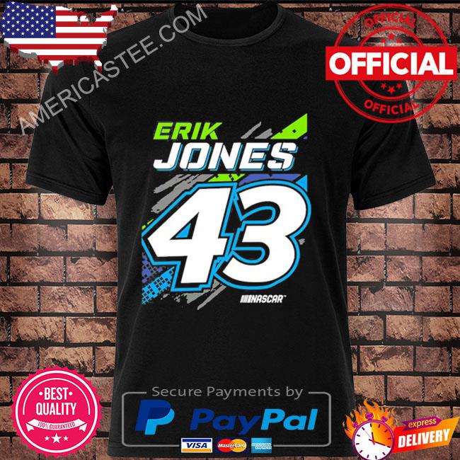 Erik Jones Black Extreme E2 Apparel T-Shirt