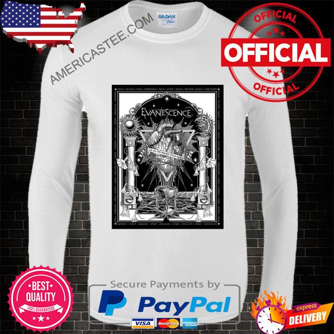 Evanescence tour in chicago shirt
