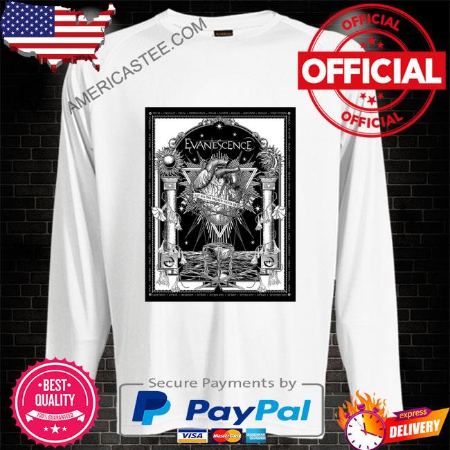 Evanescence tour in chicago shirt