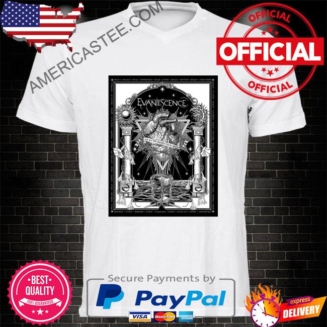 Evanescence tour in chicago shirt