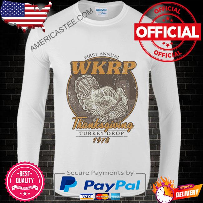 First Annual WKRP Thanksgiving Turkey Drop 1978 T-Shirt