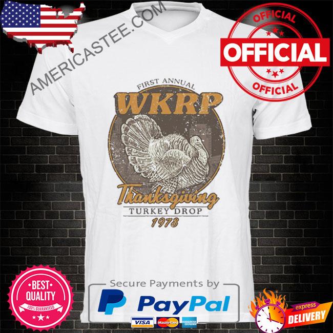First Annual WKRP Thanksgiving Turkey Drop 1978 T-Shirt