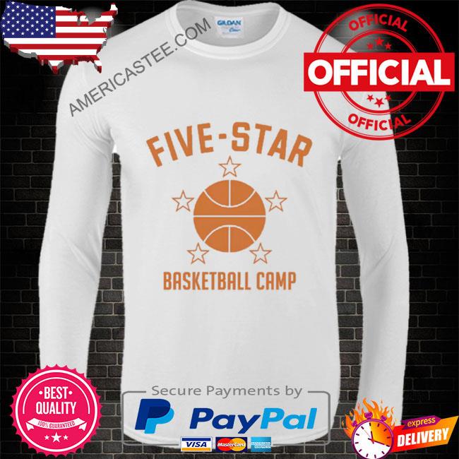 Five star basketball camp creme heavy t shirt