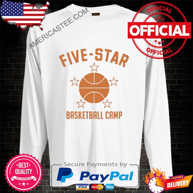 Five star basketball camp creme heavy t shirt