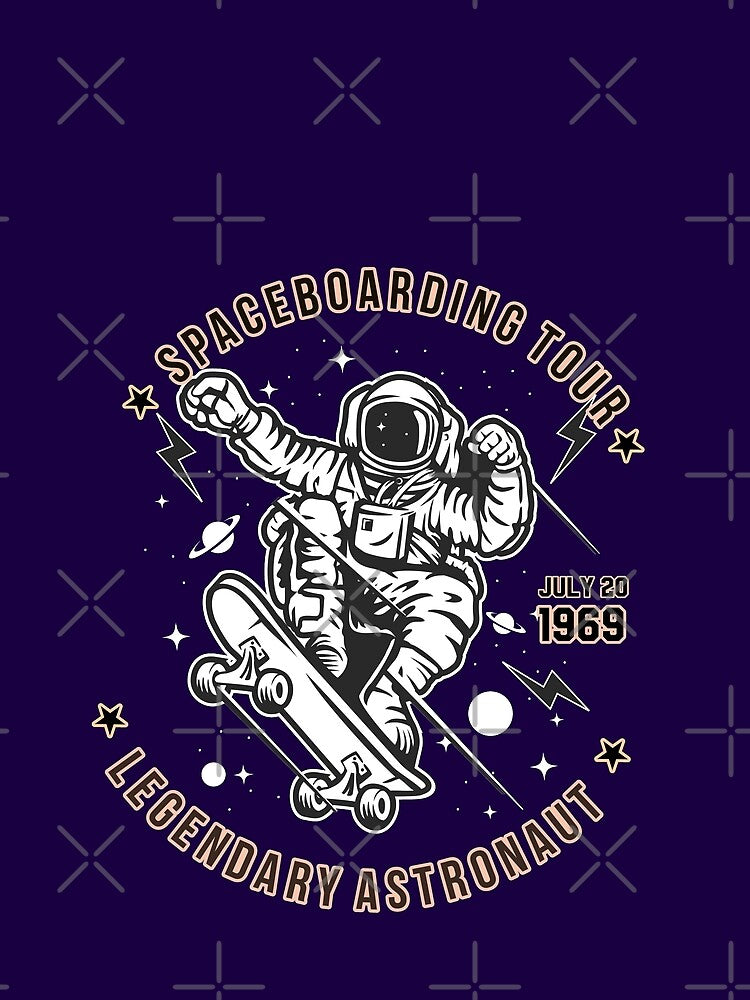 Astronaut Skateboarder by Sunnyhova T-Shirts, Hoodie, Sweatshirt | BlankRebels.com (Image 2)