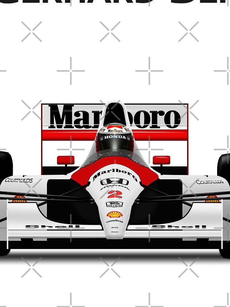 Gerhard Berger - MP4/6 by JageOwen T-Shirts, Hoodie, Sweatshirt | BlankRebels.com (Image 2)