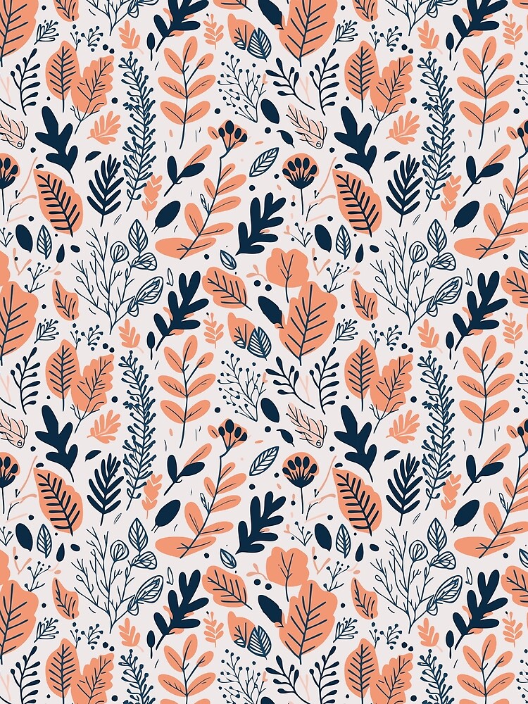 Delicate floral pattern by joshua Tolliday T-Shirts, Hoodie, Sweatshirt | BlankRebels.com (Image 2)