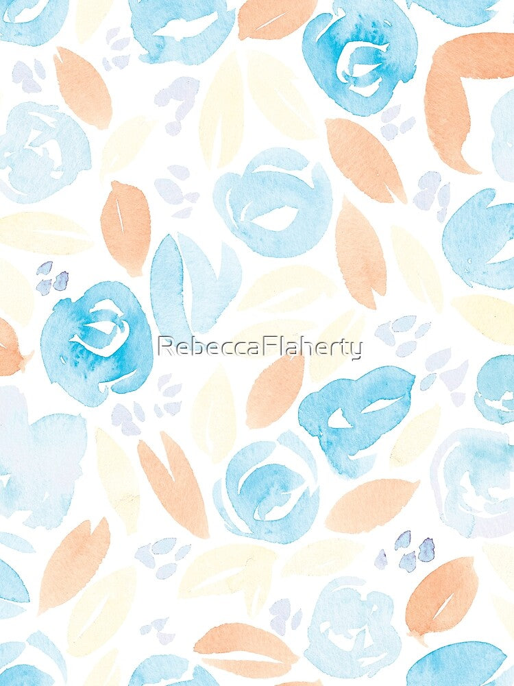 Floral Pattern #2 | Retro Palette by RebeccaFlaherty T-Shirts, Hoodie, Sweatshirt | BlankRebels.com (Image 2)