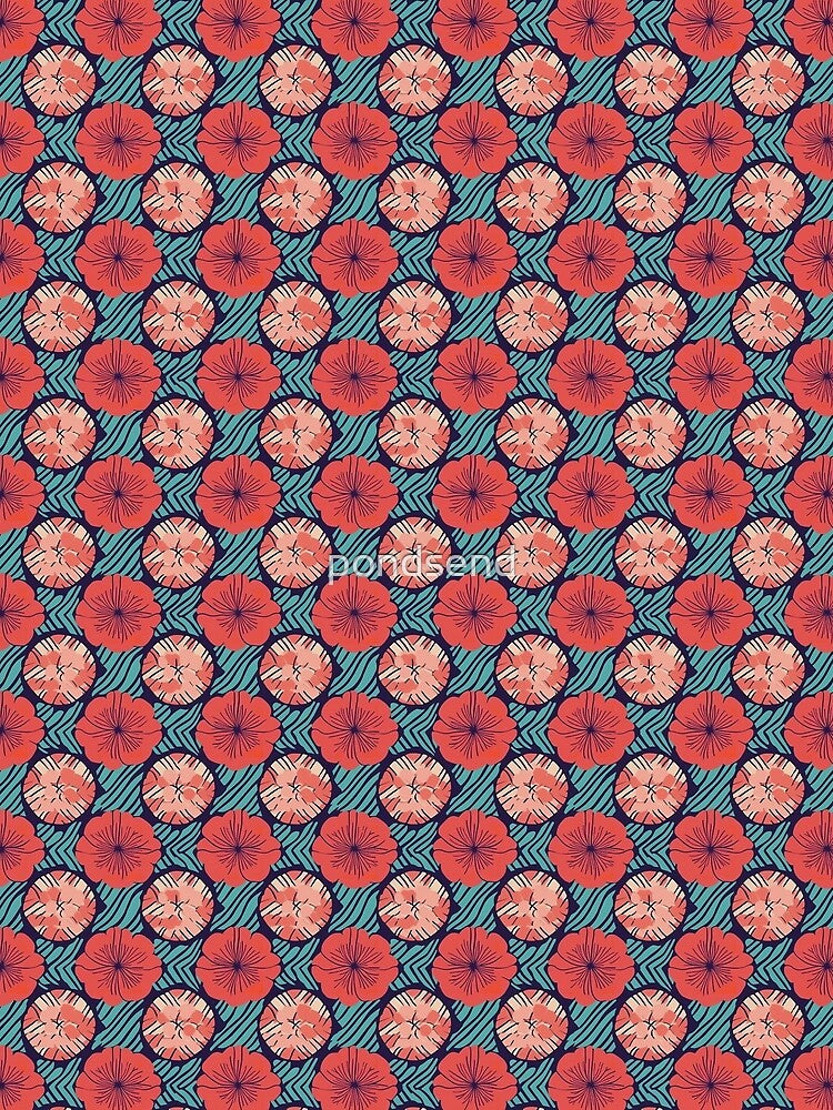 Bold Botanicals: Abstract Floral Illustration by pondsend T-Shirts, Hoodie, Sweatshirt | BlankRebels.com (Image 2)