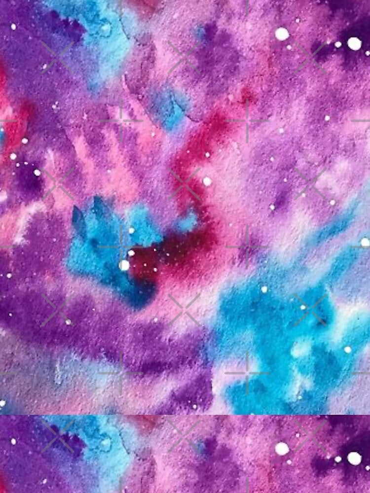 Watercolour painting of galaxy by PurpleClouds26 T-Shirts, Hoodie, Sweatshirt | BlankRebels.com (Image 2)