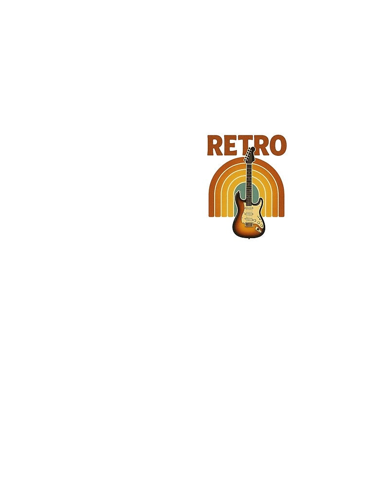 Retro Guitar Rainbow Design by Mix Mood T-Shirts, Hoodie, Sweatshirt | BlankRebels.com (Image 2)