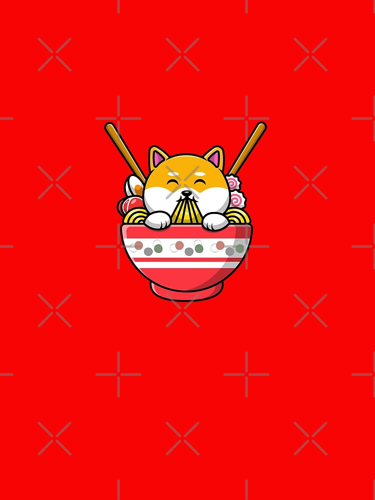 Corgi eating ramen cute by RIXXI HEY CO. T-Shirts, Hoodie, Sweatshirt | BlankRebels.com (Image 2)