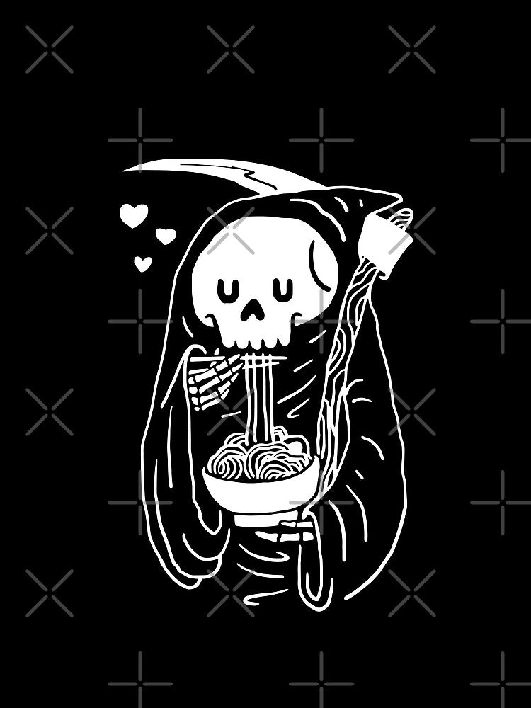I JUST LOVE RAMEN I AM DEATH AND WHAT by Emil1993 T-Shirts, Hoodie, Sweatshirt | BlankRebels.com (Image 2)