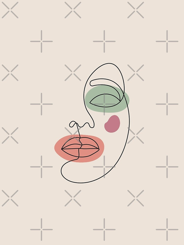 Minimal aesthetic line art design by NazarliNigar T-Shirts, Hoodie, Sweatshirt | BlankRebels.com (Image 2)