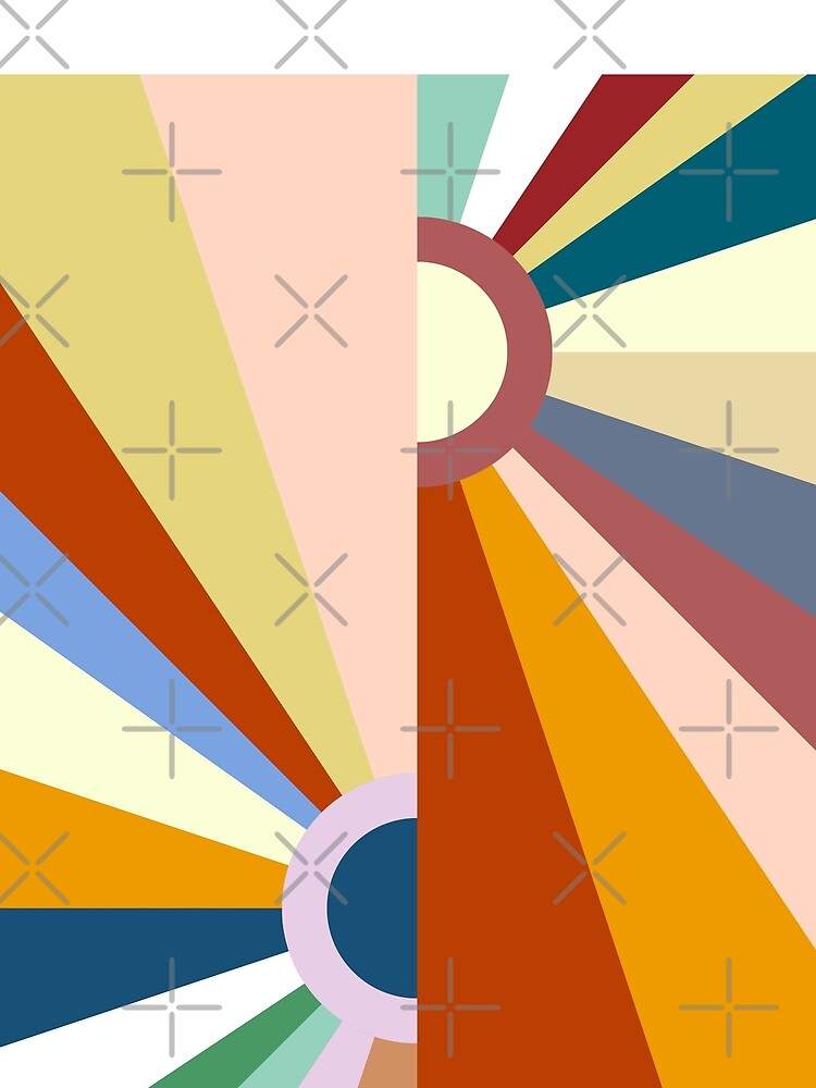 Offset Retro Sunset Rainbow 11 by MaryJaneRC T-Shirts, Hoodie, Sweatshirt | BlankRebels.com (Image 2)