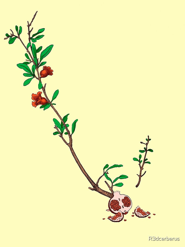 pomegranate by R3dcerberus T-Shirts, Hoodie, Sweatshirt | BlankRebels.com (Image 2)