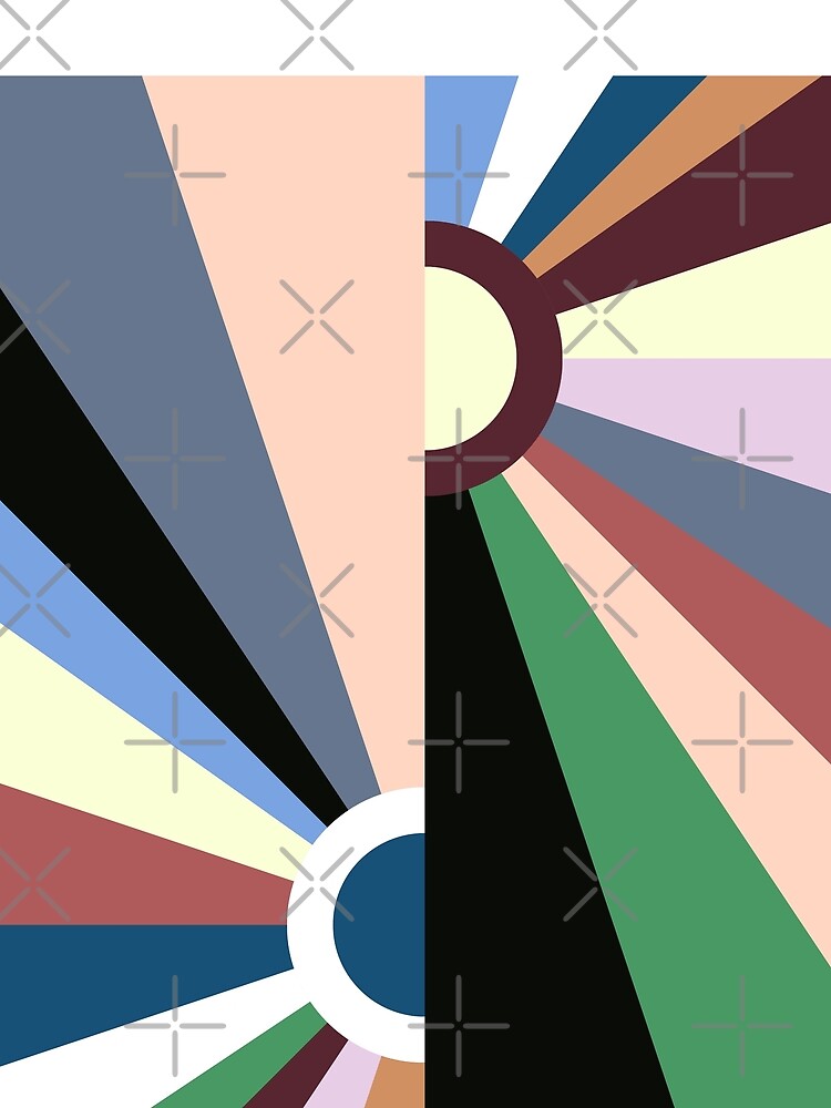 Offset Retro Sunset Rainbow 2 by MaryJaneRC T-Shirts, Hoodie, Sweatshirt | BlankRebels.com (Image 2)