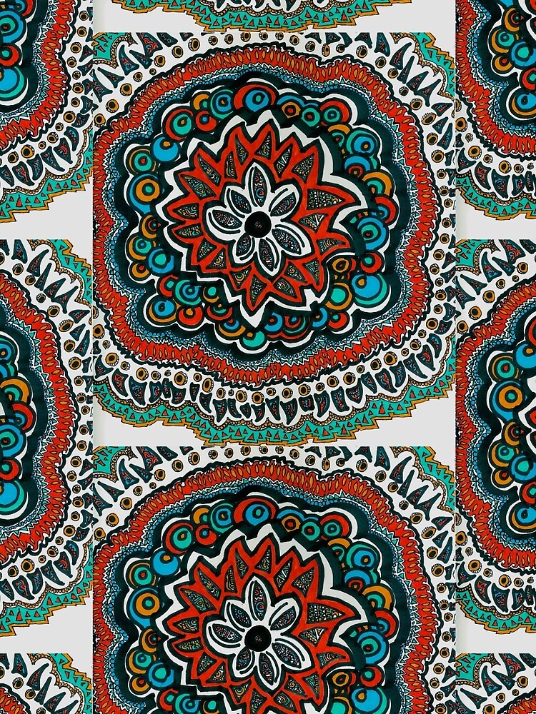 Red Sun Doodle by Hannah Staab T-Shirts, Hoodie, Sweatshirt | BlankRebels.com (Image 2)