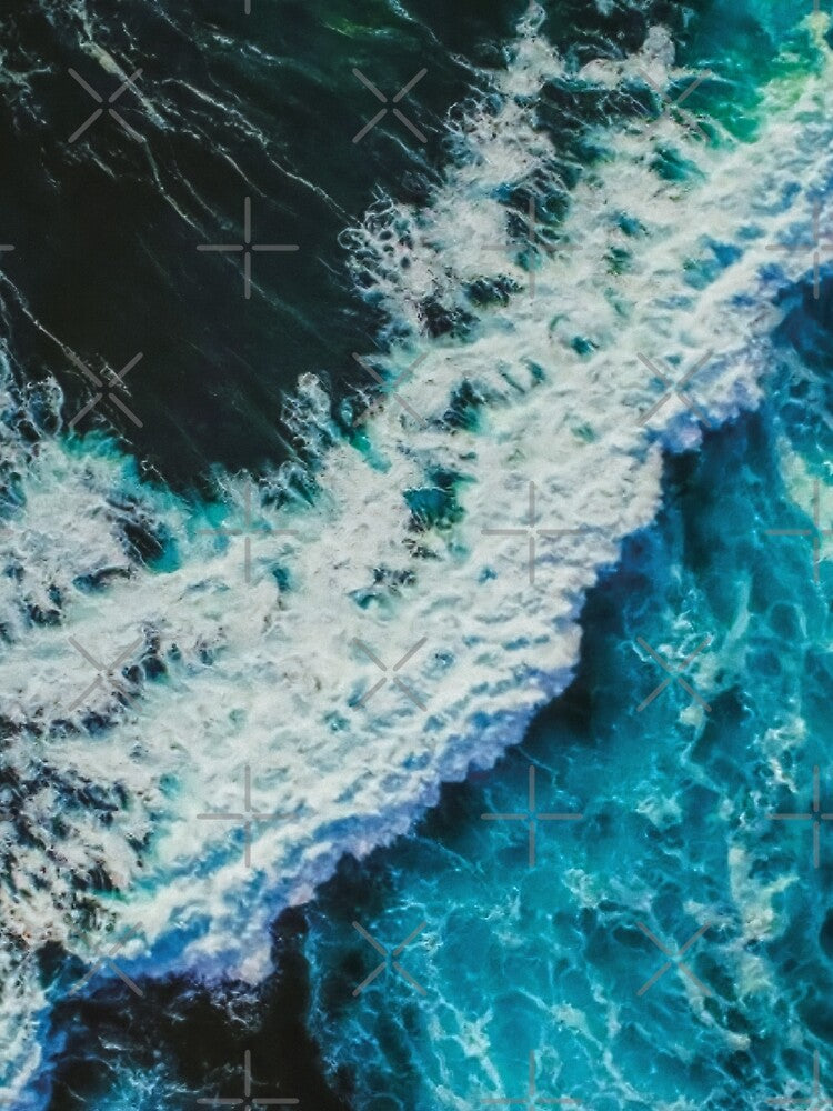Turquoise Ocean Waves by StarsForgers T-Shirts, Hoodie, Sweatshirt | BlankRebels.com (Image 2)