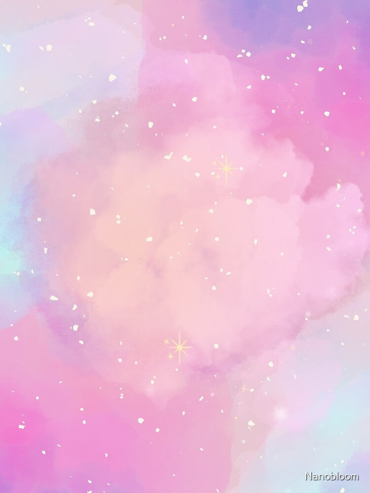 Dreamy Cotton Candy Aesthetic Design by Nanobloom