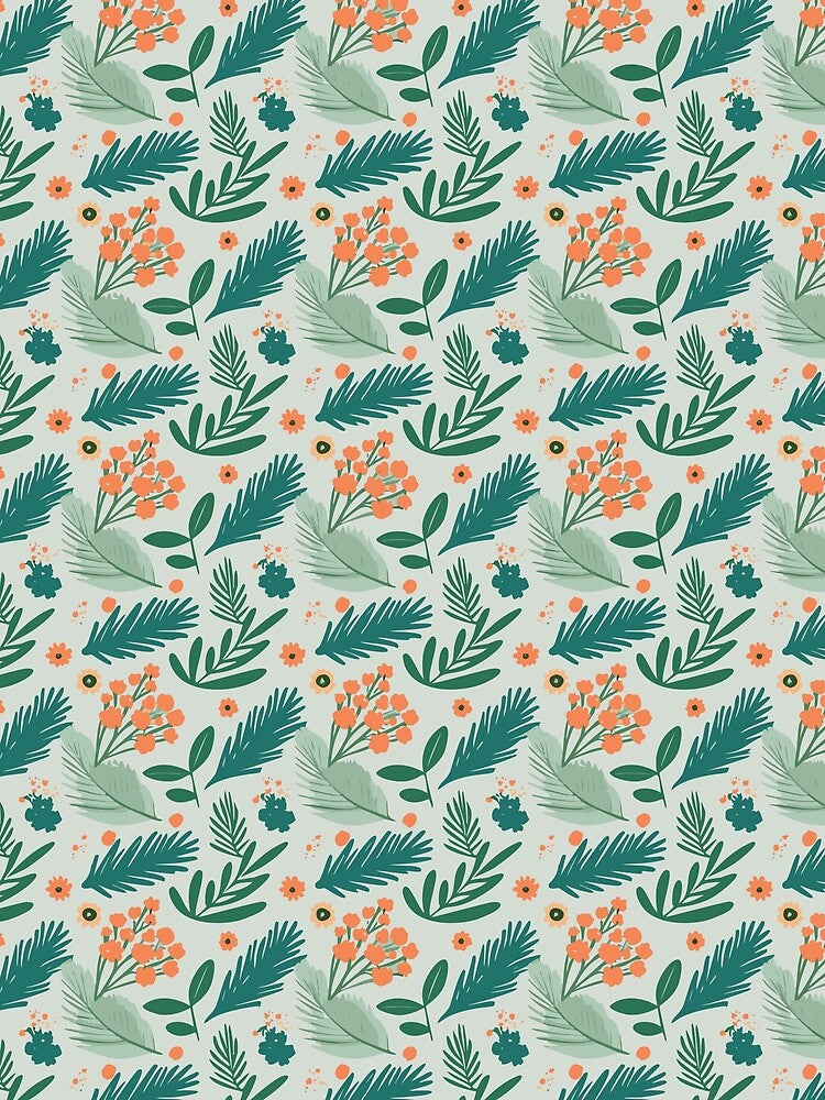 Whimsical floral pattern by joshua Tolliday T-Shirts, Hoodie, Sweatshirt | BlankRebels.com (Image 2)