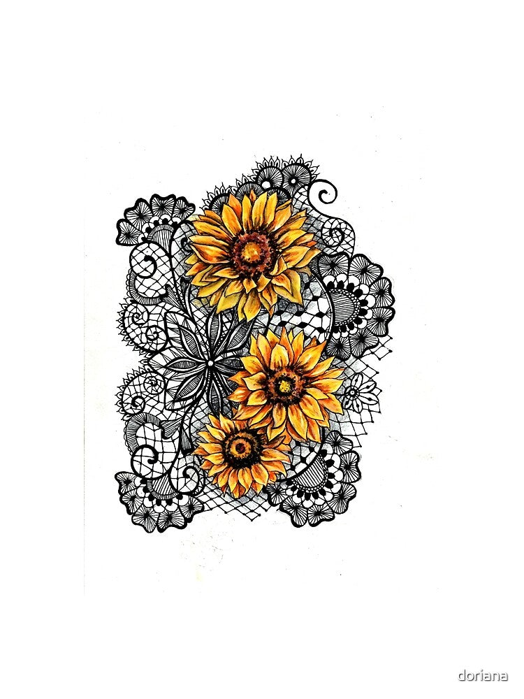sunflowers by Ibreathart T-Shirts, Hoodie, Sweatshirt | BlankRebels.com (Image 2)