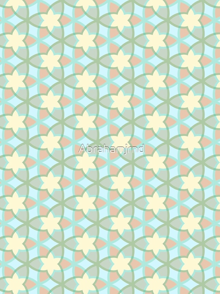 repeatability decoration imagination theme ornament seamless colorful repeat pattern by Abrahamjrnd T-Shirts,... (Image 2)