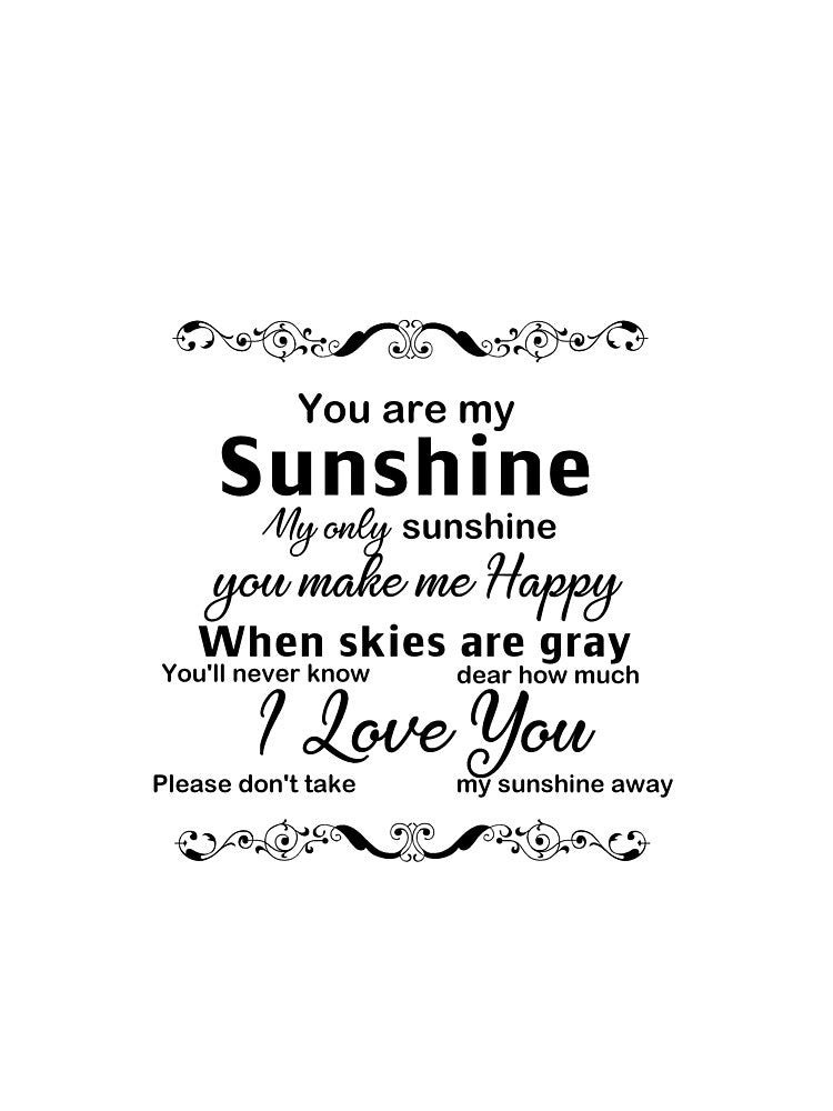 You are my sunshine by della95 T-Shirts, Hoodie, Sweatshirt | BlankRebels.com (Image 2)
