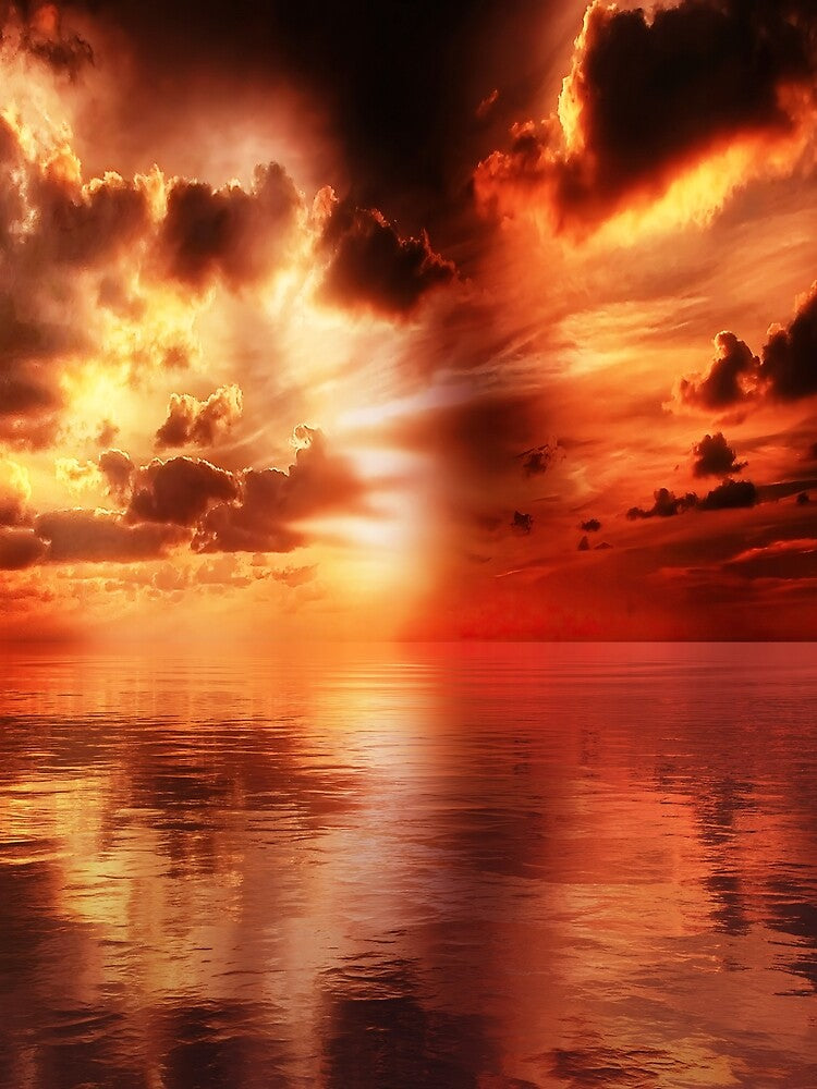 Sunset Reflection in the Sea Water by bestoffers T-Shirts, Hoodie, Sweatshirt | BlankRebels.com (Image 2)