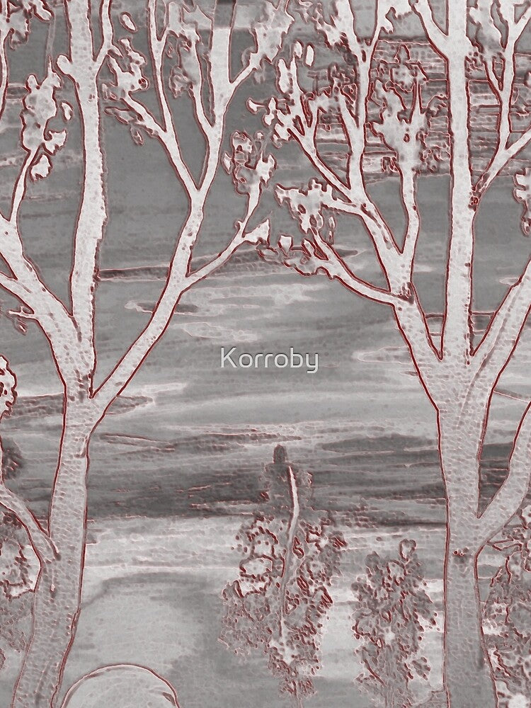 Faded Gray Sunset by Korroby T-Shirts, Hoodie, Sweatshirt | BlankRebels.com (Image 2)