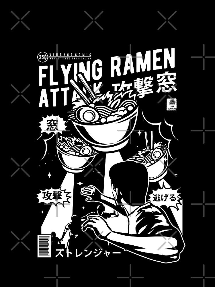 FLYNG RAMEN ATTACK by Emil1993 T-Shirts, Hoodie, Sweatshirt | BlankRebels.com (Image 2)