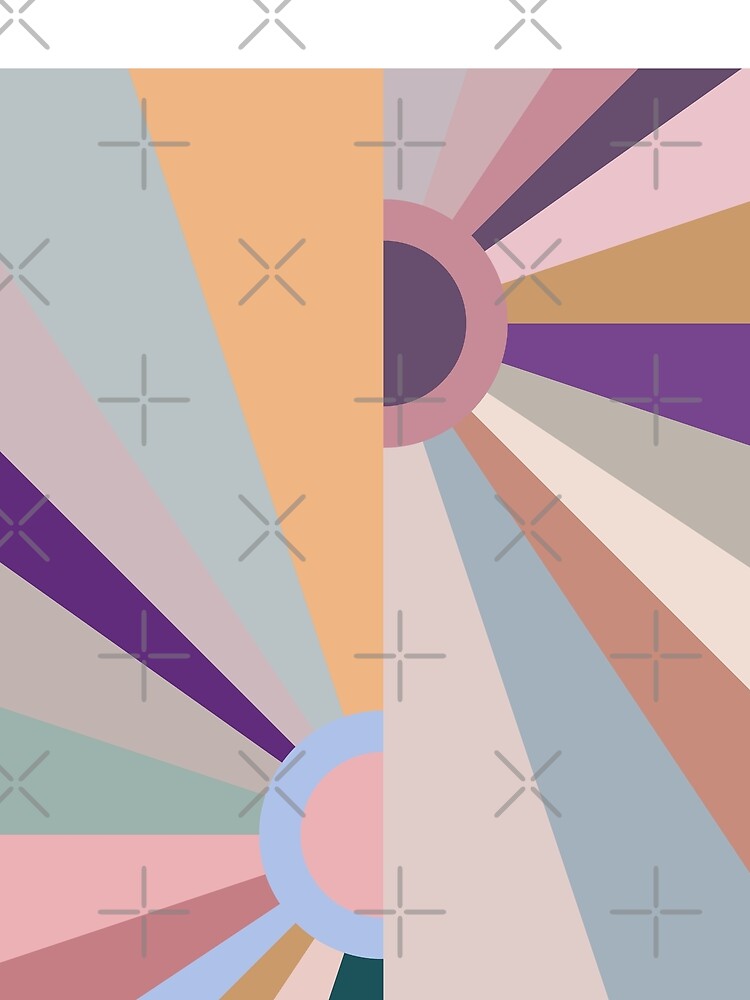 Offset Retro Sunset Rainbow 9 by MaryJaneRC T-Shirts, Hoodie, Sweatshirt | BlankRebels.com (Image 2)