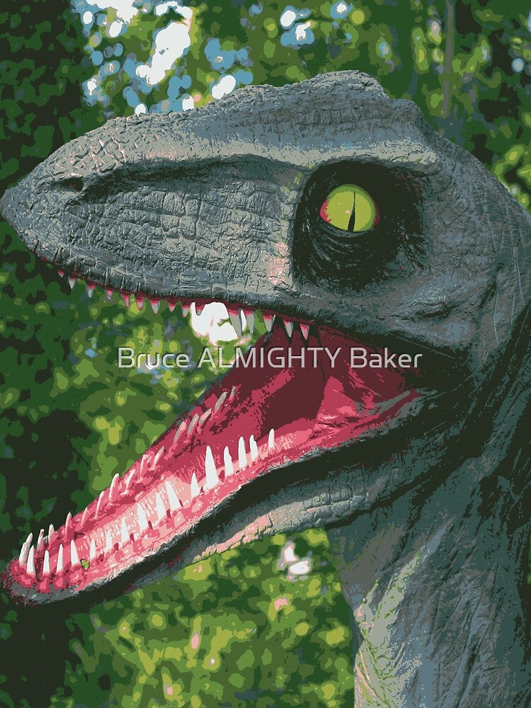 DINOSAUR FOREST Pop Art by Bruce ALMIGHTY Baker T-Shirts, Hoodie, Sweatshirt | BlankRebels.com (Image 2)