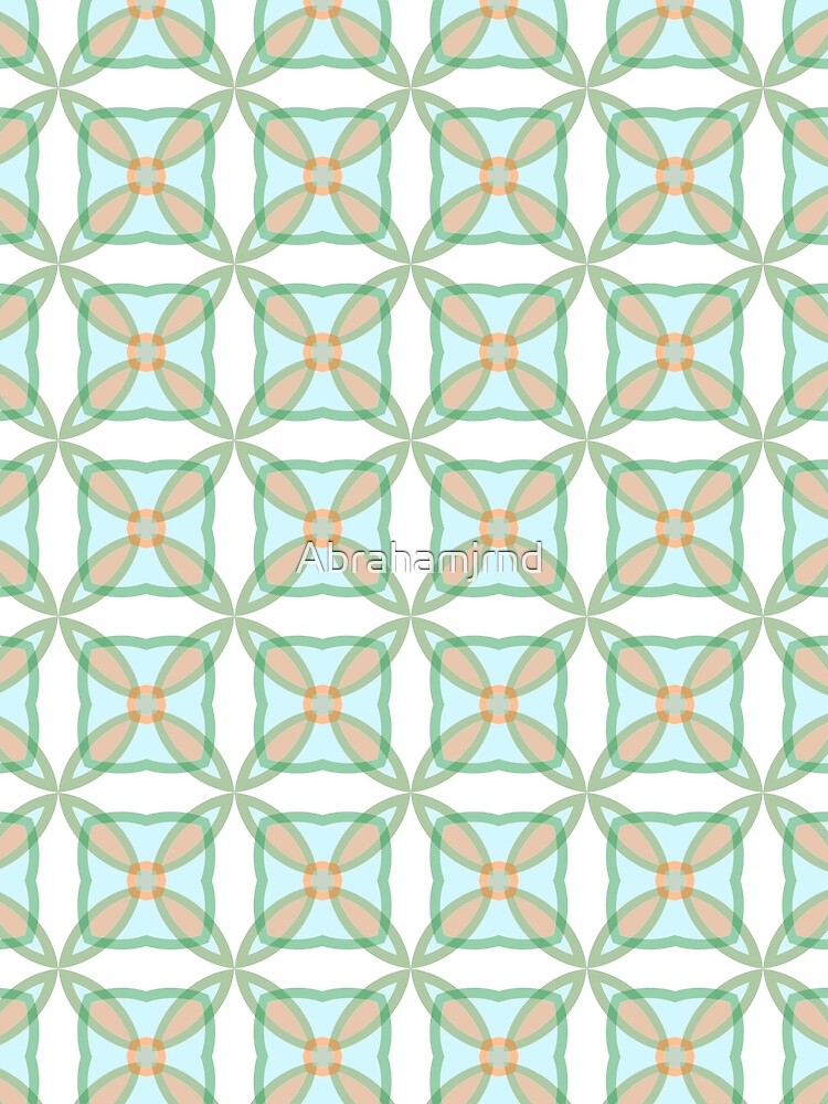 the illusion decoration graphics imagination abstraction seamless colorful repeat pattern by Abrahamjrnd... (Image 2)