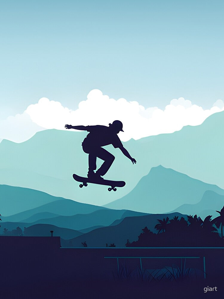 Skateboard Skyline II by GiStudioLab T-Shirts, Hoodie, Sweatshirt | BlankRebels.com (Image 2)