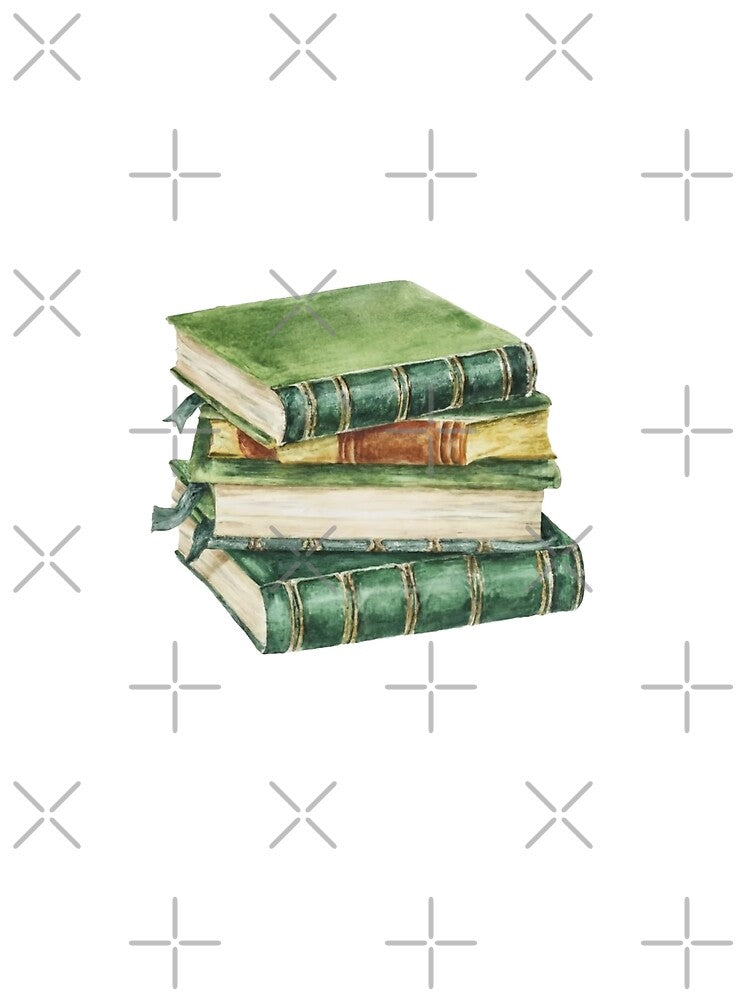 Watercolor Hand Painted Books Lovers by sadedream T-Shirts, Hoodie, Sweatshirt | BlankRebels.com (Image 2)
