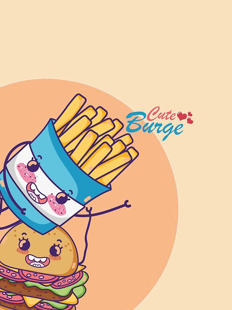 Cute Burger by manalQWS T-Shirts, Hoodie, Sweatshirt | BlankRebels.com (Image 2)