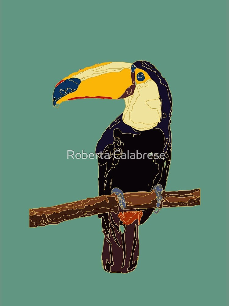 toucan in geometric sketch style by Roberta Calabrese T-Shirts, Hoodie, Sweatshirt | BlankRebels.com (Image 2)