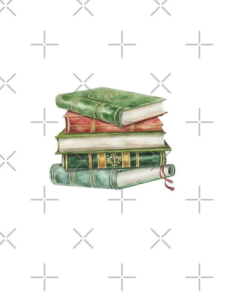 Watercolor Hand Painted Books by sadedream T-Shirts, Hoodie, Sweatshirt | BlankRebels.com (Image 2)