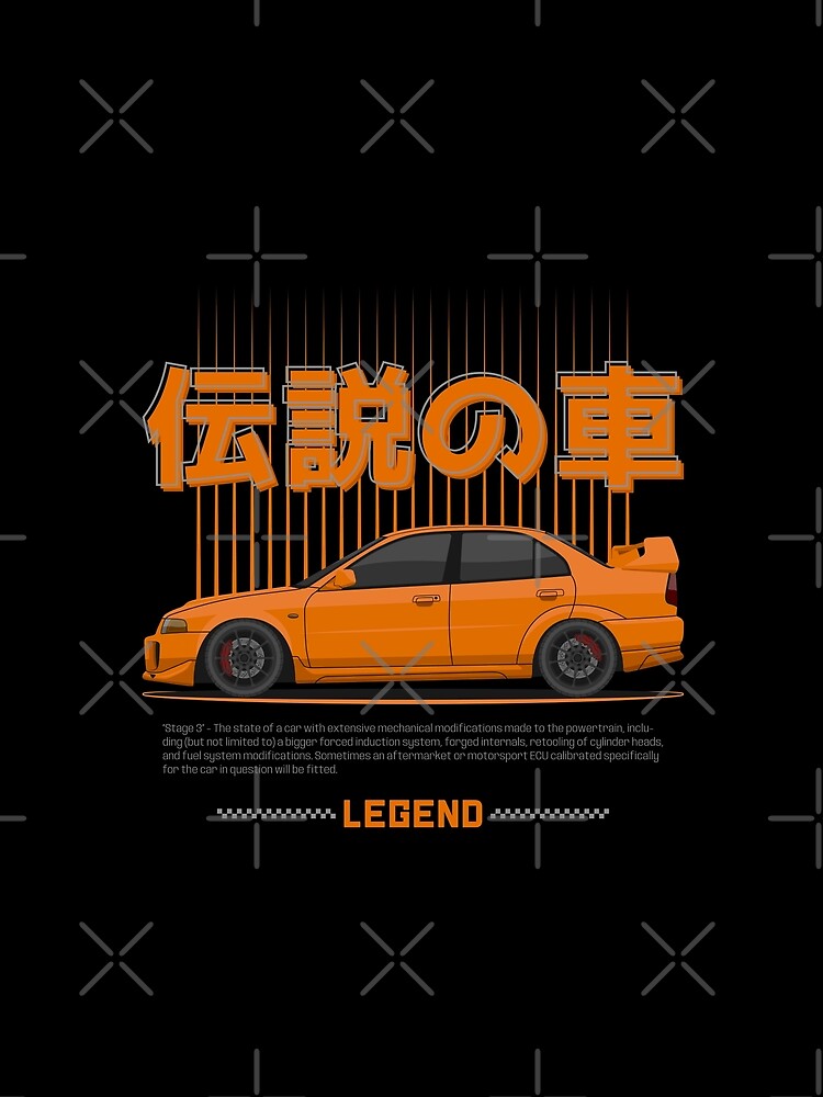 Tuner Orange EVO V JDM by goldentuners T-Shirts, Hoodie, Sweatshirt | BlankRebels.com (Image 2)