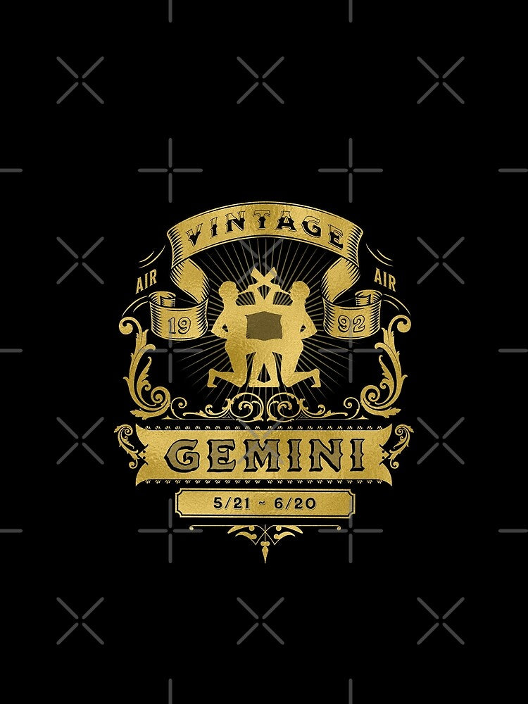 Zodiac Sign Gemini Golden Vintage 1992 T-Shirts, Hoodie, Sweatshirt
