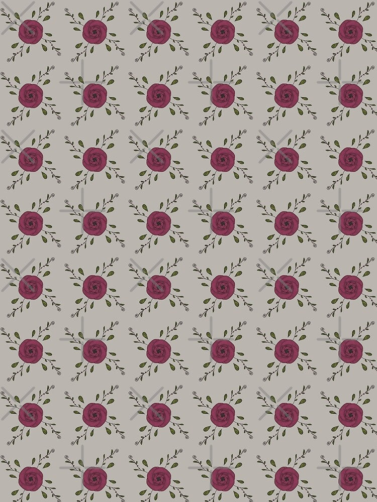 Vintage Floral Pattern by CottageComfortsShoppe T-Shirts, Hoodie, Sweatshirt | BlankRebels.com (Image 2)