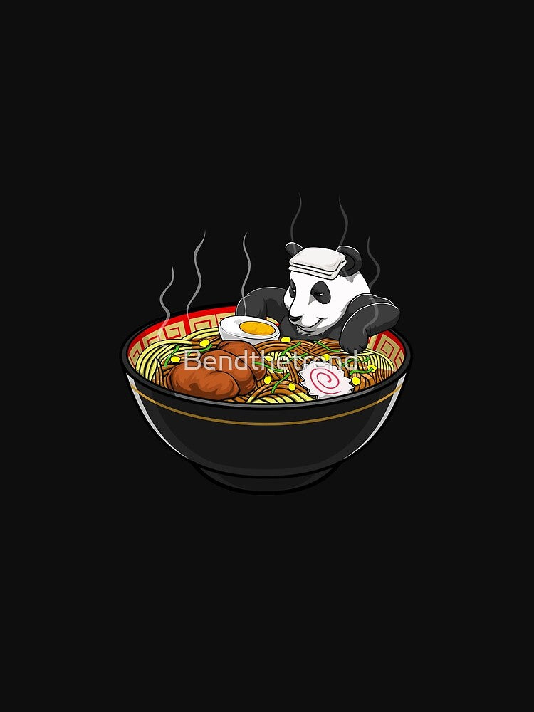 Panda Ramen Bath Japanese Instant Noodle Foodie by Bendthetrend T-Shirts, Hoodie, Sweatshirt | BlankRebels.com (Image 2)