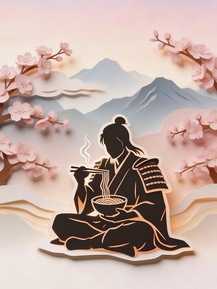 Ramen Samurai by GhostLineV T-Shirts, Hoodie, Sweatshirt | BlankRebels.com (Image 2)