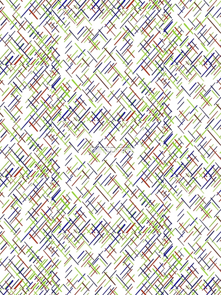 Fun and Colorful Abstract Line Design Pattern by hintprint T-Shirts, Hoodie, Sweatshirt | BlankRebels.com (Image 2)