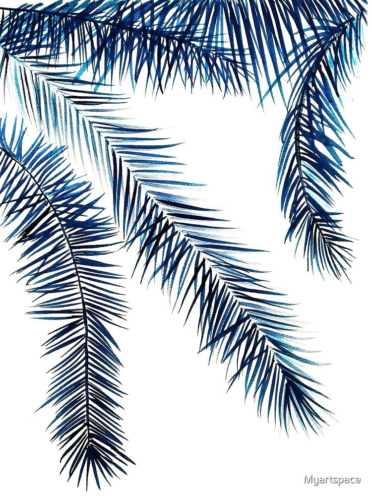 Watercolor palm leaves by Myartspace T-Shirts, Hoodie, Sweatshirt | BlankRebels.com (Image 2)