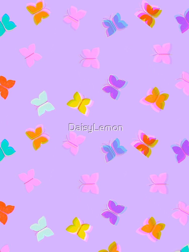 Multicolor Butterflies by DaisyLemon T-Shirts, Hoodie, Sweatshirt | BlankRebels.com (Image 2)