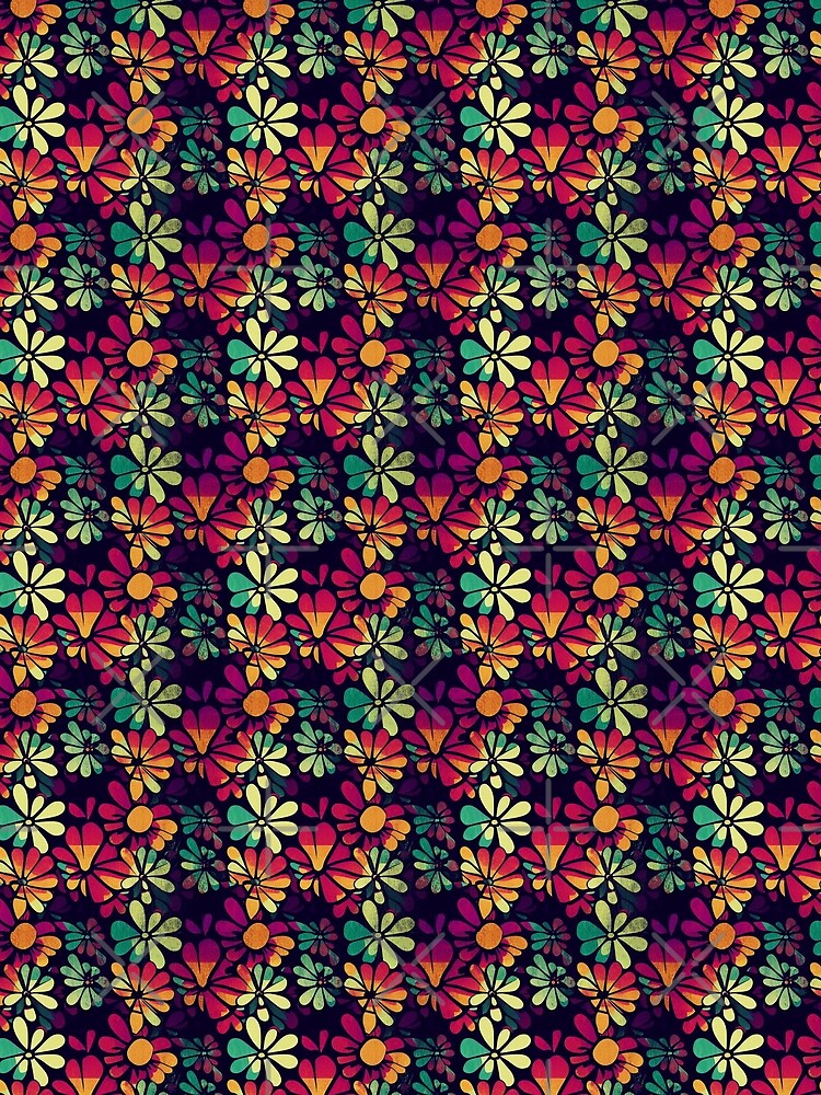 Grunge Siamese Flowers by SamJanner T-Shirts, Hoodie, Sweatshirt | BlankRebels.com (Image 2)